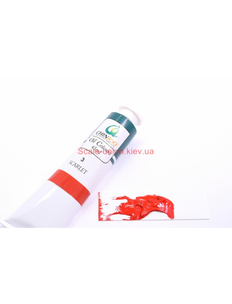 Chinjoo 003 Олійна фарба Scarlet Red 45 мл.
