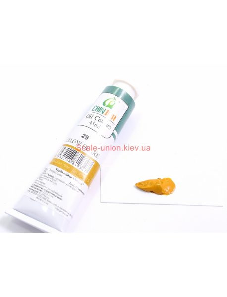 Chinjoo 029 Олійна фарба Yellow Ochre 45 мл.