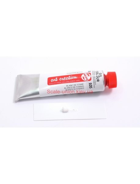 Royal Talens 105 Олійна фарба Titanium White 40 мл.