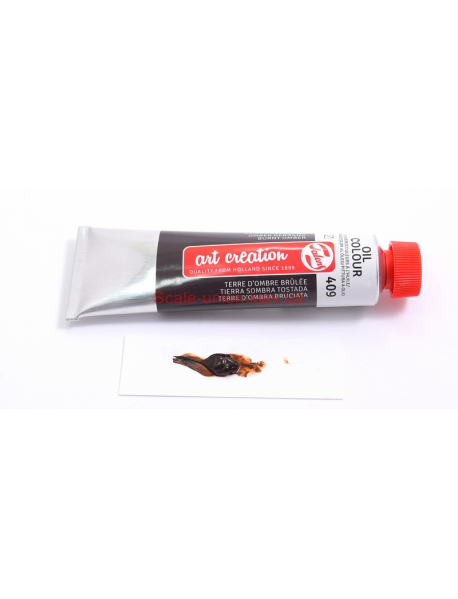 Royal Talens 409 Олійна фарба Burnt Umber 40 мл.