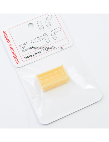 Scalecars.online SCO-R006 Фітінги шлангів модельні Hose Joints 20 шт.