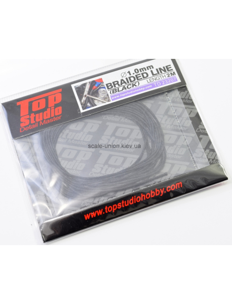 Top Studio TD23207 Плетеный шланг Braided Line 1 мм