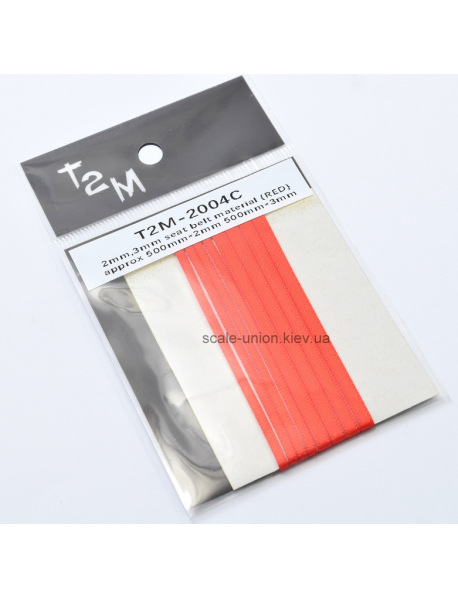 Tuner Model Manufactory 2004C Набор ремней безопасности Seatbelt Set Red