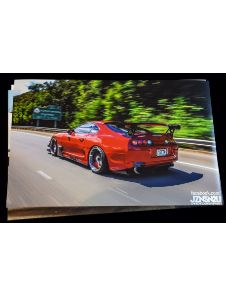 Плакат Toyota Supra A80 Ridox 30*45 см.