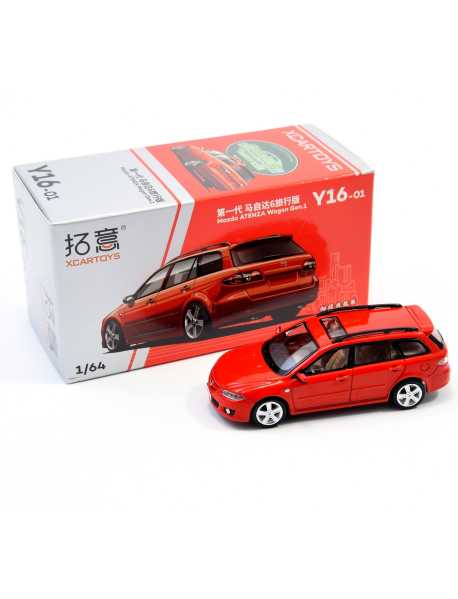 Pop Race Y16-01 Коллекционная модель Mazda 6 MPS Wagon '06