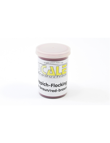 Scale Production SPF7 Флок модельний бордовий Flock Red-Brown 25 мл.