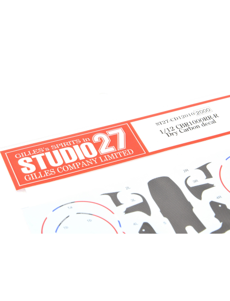 Studio27 CD12010 Декаль під карбон Honda CBR1100 Fireblade (Tamiya)