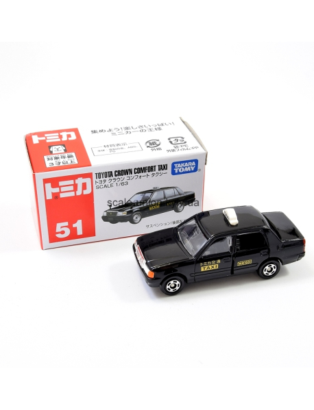 Takara Tomy 74688 Коллекционная модель Toyota Crown Japan Taxi