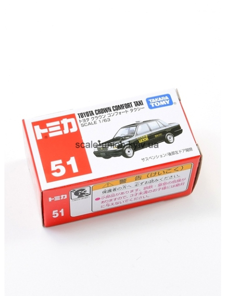 Takara Tomy 74688 Коллекционная модель Toyota Crown Japan Taxi
