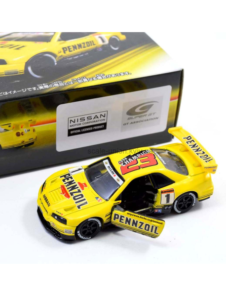 Takara Tomy 93587 Коллекционная модель Pennzoil Nissan GT-R R34
