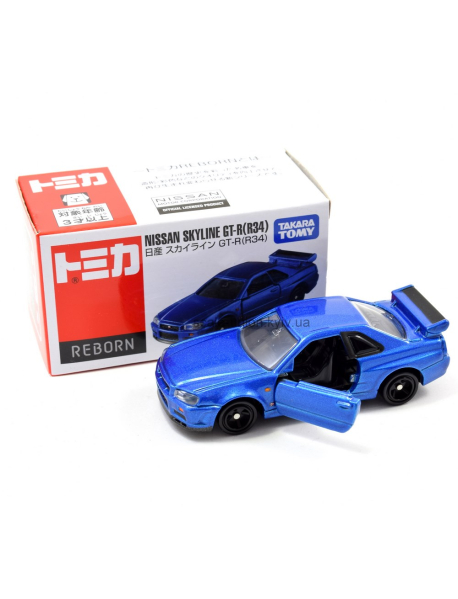 Takara Tomy 95654 Коллекционная модель Nissan GT-R R34 '99