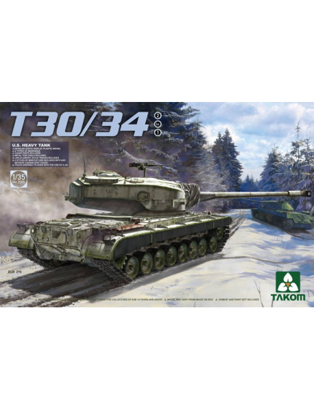 Takom TAK-2065 Американский тяжелый танк T30/34