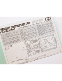 Tamiya 12644 Декаль під циммеріт Elefant Cimmerit Coating 
