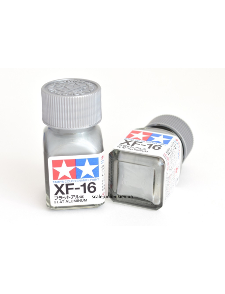 Tamiya XF-16 Модельна емалева фарба Flat Aluminium 10 мл.
