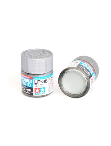Tamiya LP-38 Модельна нітро фарба Flat Aluminium 10 мл.