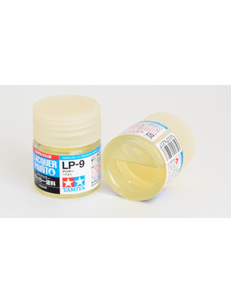 Tamiya LP-9 Глянцевий нітро лак Clear Gloss 10 мл.