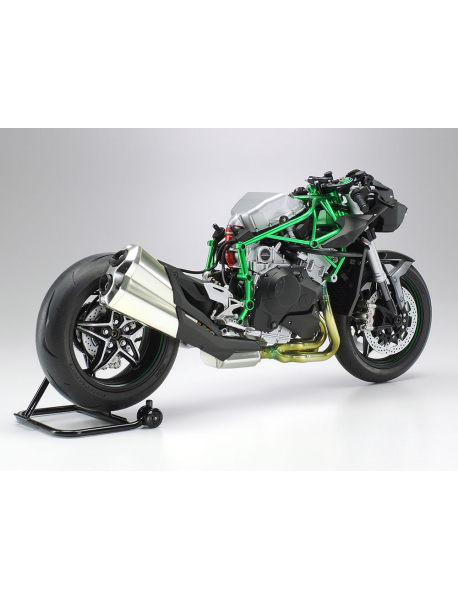 Tamiya 14136 Сборная модель мотоцикла Kawasaki Ninja H2R Carbon '18
