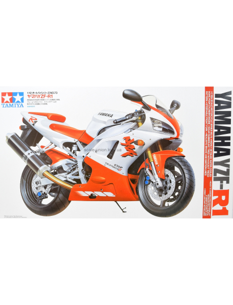 Tamiya 14073 Сборная модель мотоцикла Yamaha YZF-R1 '99