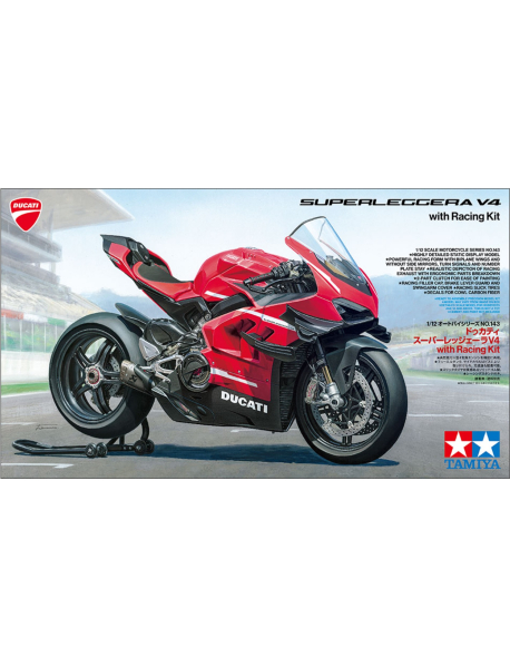 Tamiya 14143 Збірна модель мотоцикла Ducati Superleggera V4 Track Tamiya 14143 Збірна модель мотоцикла Ducati Superleggera V4 Track