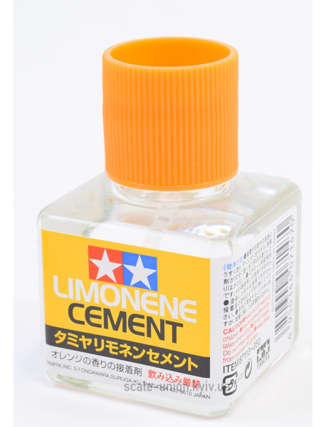 Tamiya 87113 Клей модельний лимонний Limonene Cement 40 мл.