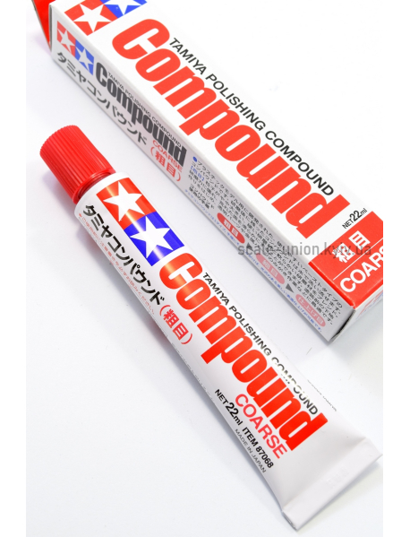 Tamiya 87068 Полировальная паста базовая Polishing Compound Coarse 22 мл.