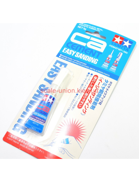 Tamiya 87187 Супер-клей модельний CA Cement Easy Sanding 3 гр.