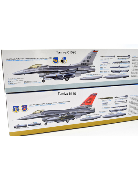 Tamiya 61101 Сборная модель F-16C Fighting Falcon ANG Block 25/32