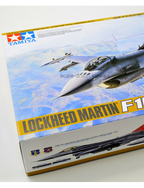 Tamiya 61101 Сборная модель F-16C Fighting Falcon ANG Block 25/32