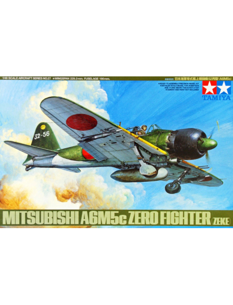 Tamiya 61027 Збірна модель літака Mitsubishi A6M5c Type 52 Zero (Zeke)