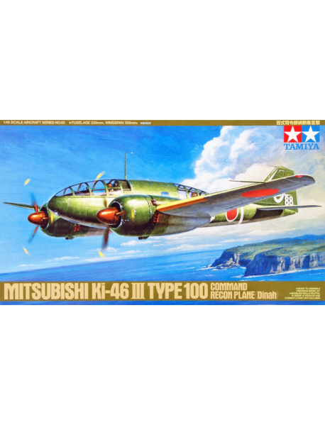 Tamiya 61092 Збірна модель літака Mitsubishi Ki-46 III Type 100 Command Recon