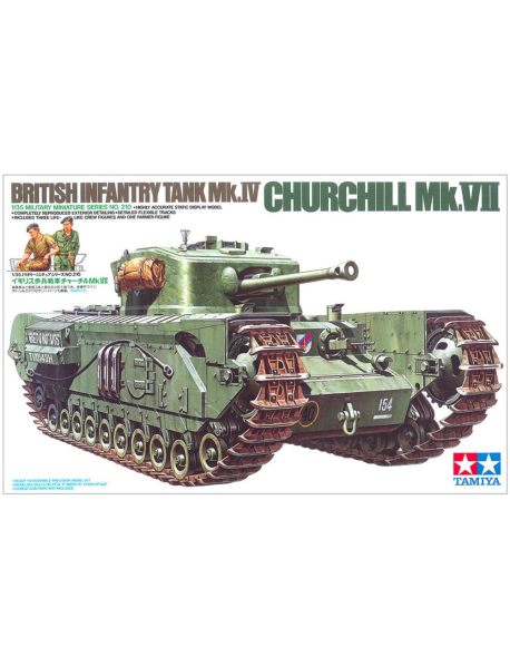Tamiya 35210 Сборная модель танка Churchill Mk.VII Tamiya 35210 Сборная модель танка Churchill Mk.VII
