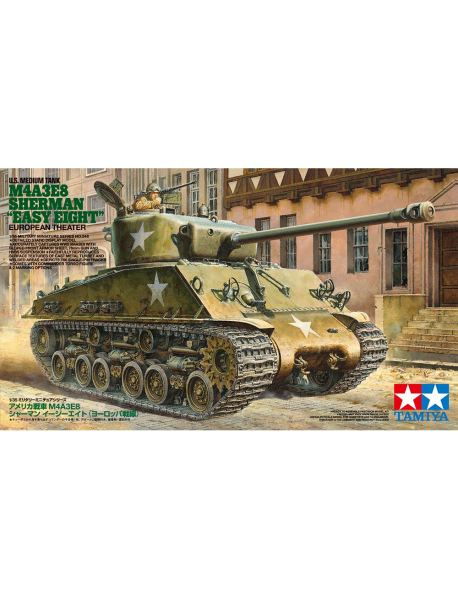 Tamiya 35346 Збірна модель Sherman M4A3E8 "Easy Eight" Tamiya 35346 Збірна модель Sherman M4A3E8 "Easy Eight"