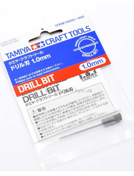 Tamiya 74095 Свердло для пластика Fine Drill Bit 1 мм.