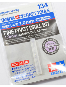 Tamiya 74134 Сверло для пластика Fine Pivot Drill Bit 1 мм