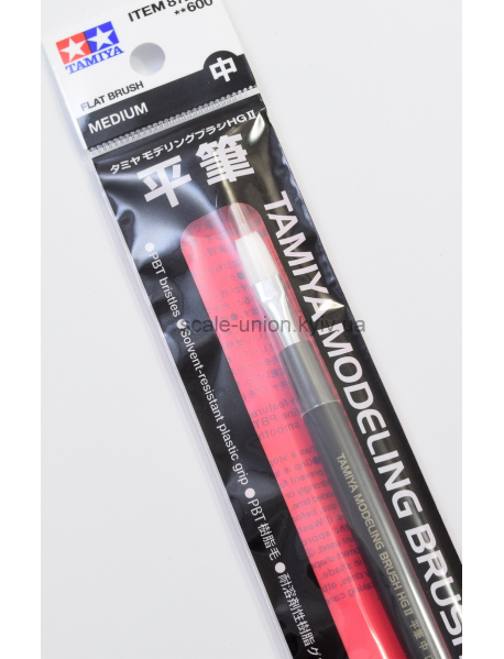 Tamiya 87215 Кисточка плоская Modeling Brush HG2 Flat Medium