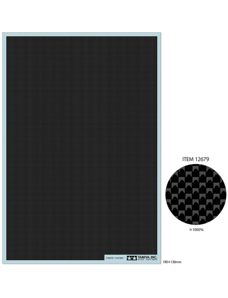 Tamiya 12679 Декаль під карбон Carbon Decal Plain Weave Fine Tamiya 12679 Декаль під карбон Carbon Decal Plain Weave Fine