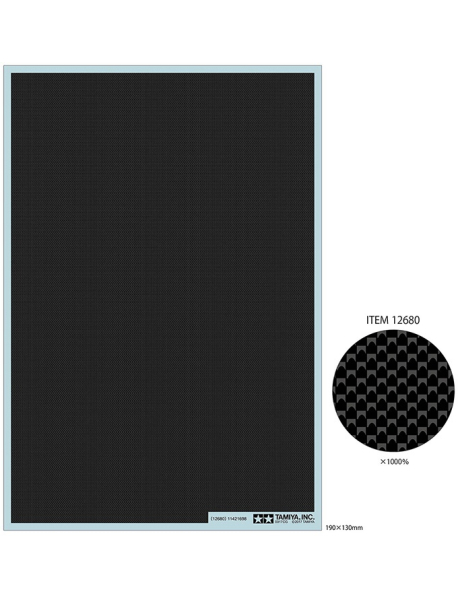 Tamiya 12680 Декаль под карбон Carbon Decal Plain Weave Extra Fine Tamiya 12680 Декаль под карбон Carbon Decal Plain Weave Extra Fine