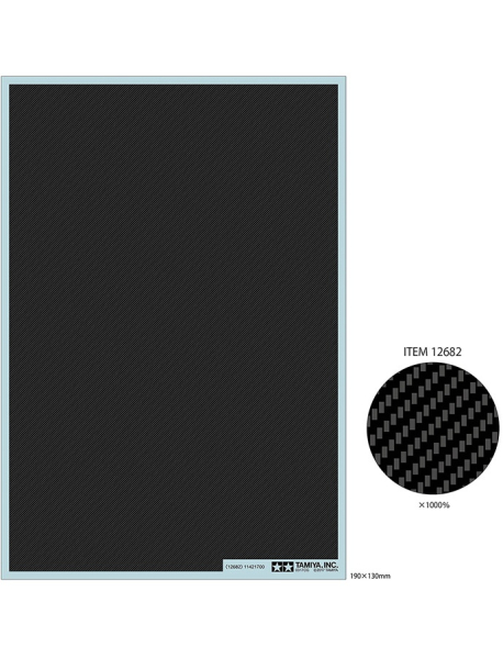 Tamiya 12682 Декаль под карбон Carbon Decal Extra Fine Twill Weave Tamiya 12682 Декаль под карбон Carbon Decal Extra Fine Twill Weave