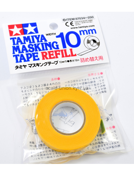 Tamiya 87034 Лента модельная для масок Masking Tape 10 мм.
