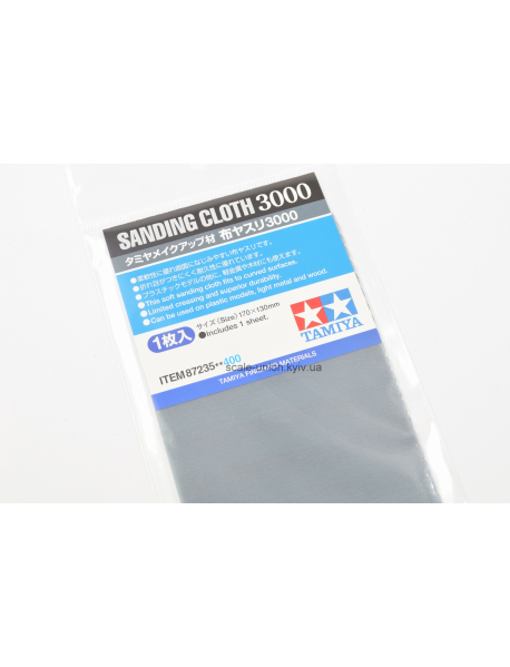 Tamiya 87235 Тряпочка наждачная Sanding Cloth P3000
