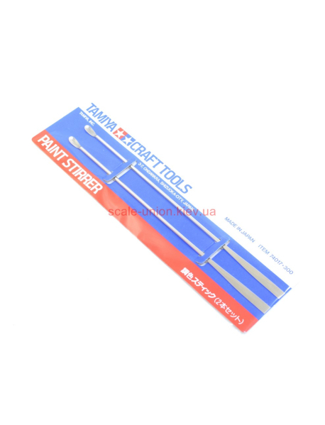Tamiya 74017 Шпательки для фарби Paint Stirrers 2 шт.