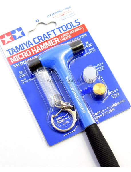 Tamiya 74060 Микро молоток с насадками Micro Hammer