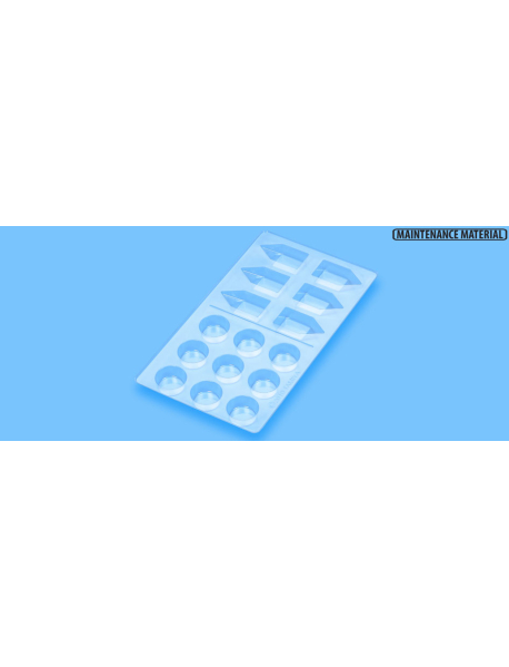 Tamiya 87125 Палетка для краски Paint Palette 15 wells (1 шт.)