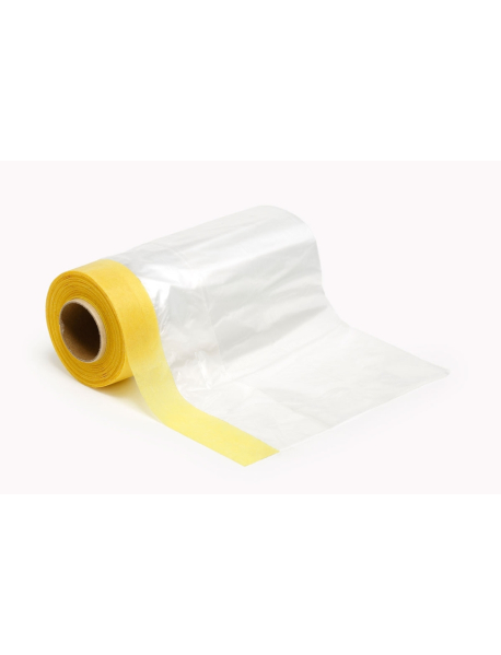 Tamiya 87203 Стрічка маскуюча Masking Tape w/Pastic Sheeting 150 mm. Tamiya 87203 Стрічка маскуюча Masking Tape w/Pastic Sheeting 150 mm.