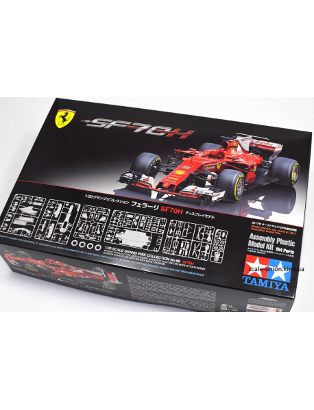 Tamiya 20068 Модель болида F1 Ferrari SF 70H 1/20
