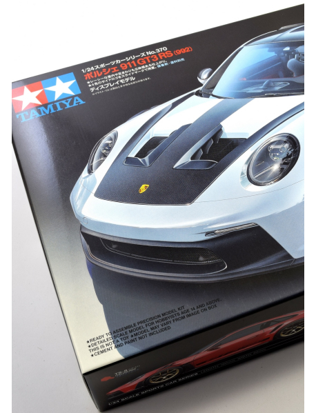 Tamiya 24370 Сборная модель автомобиля Porsche 911 GT3 RS (992)
