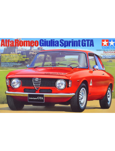 Tamiya 24188 Збірна модель автомобіля Alfa Romeo Giulia GTA Sprint 