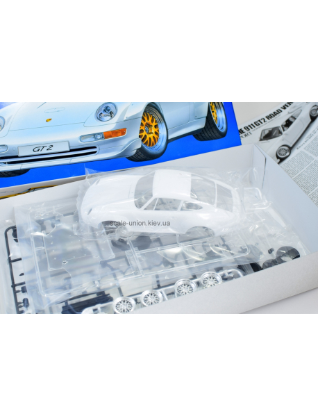 Tamiya 24247 Модель автомобиля Porsche 911 GT2 Road Version (993)