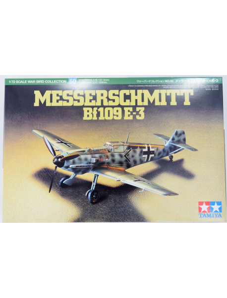 Tamiya 60750 Збірна модель літака Messerschmitt Bf-109E-3 