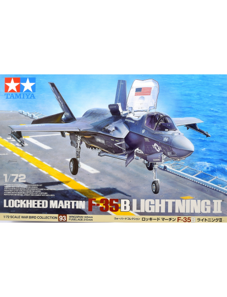 Tamiya 60793 Сборная модель самолета F-35B Lightning 2